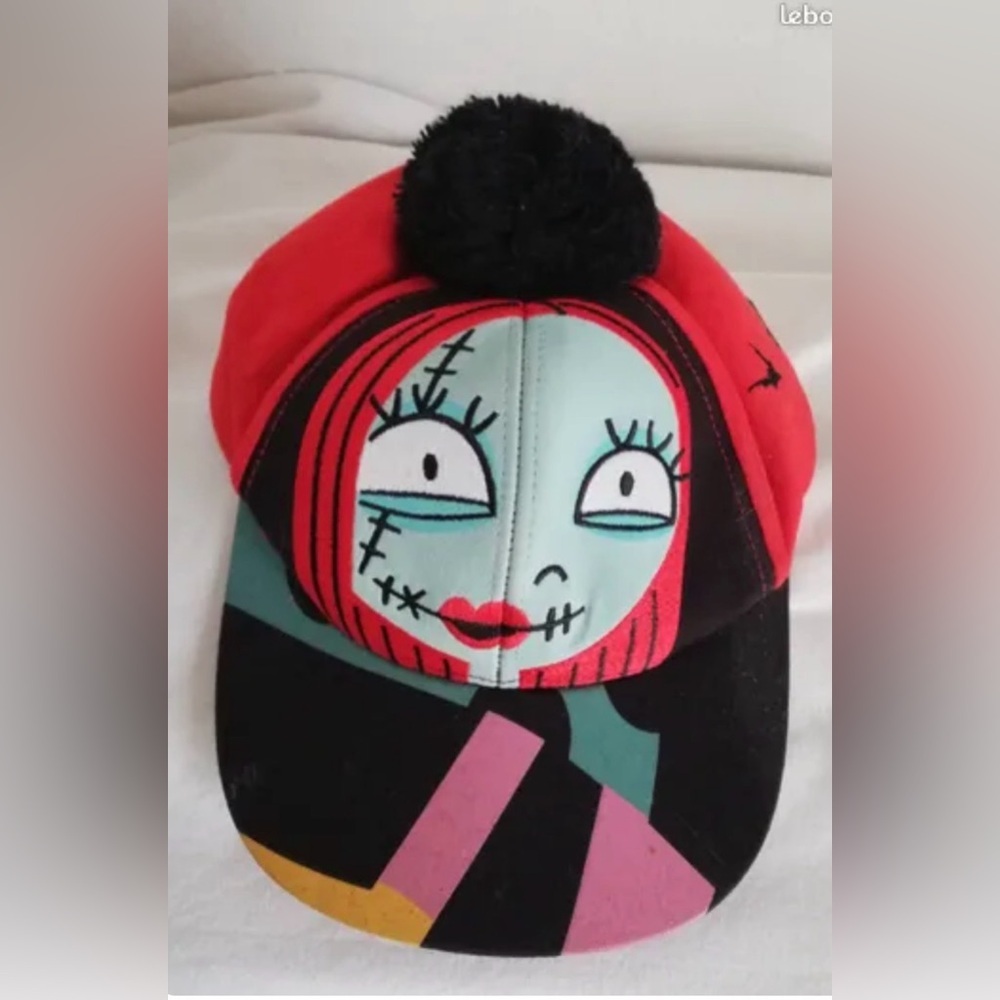 Girl’s Disney Parks Nightmare Before Xmas Sally Oogie Boogie Bash baseball cap